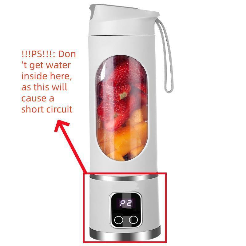 Portable Blender for Smoothie Liquid Diet, Compact Juicer Blender, Ice Shake Blender, USB Rechargeable Juicer Machine, Household Kitchen Appliances
